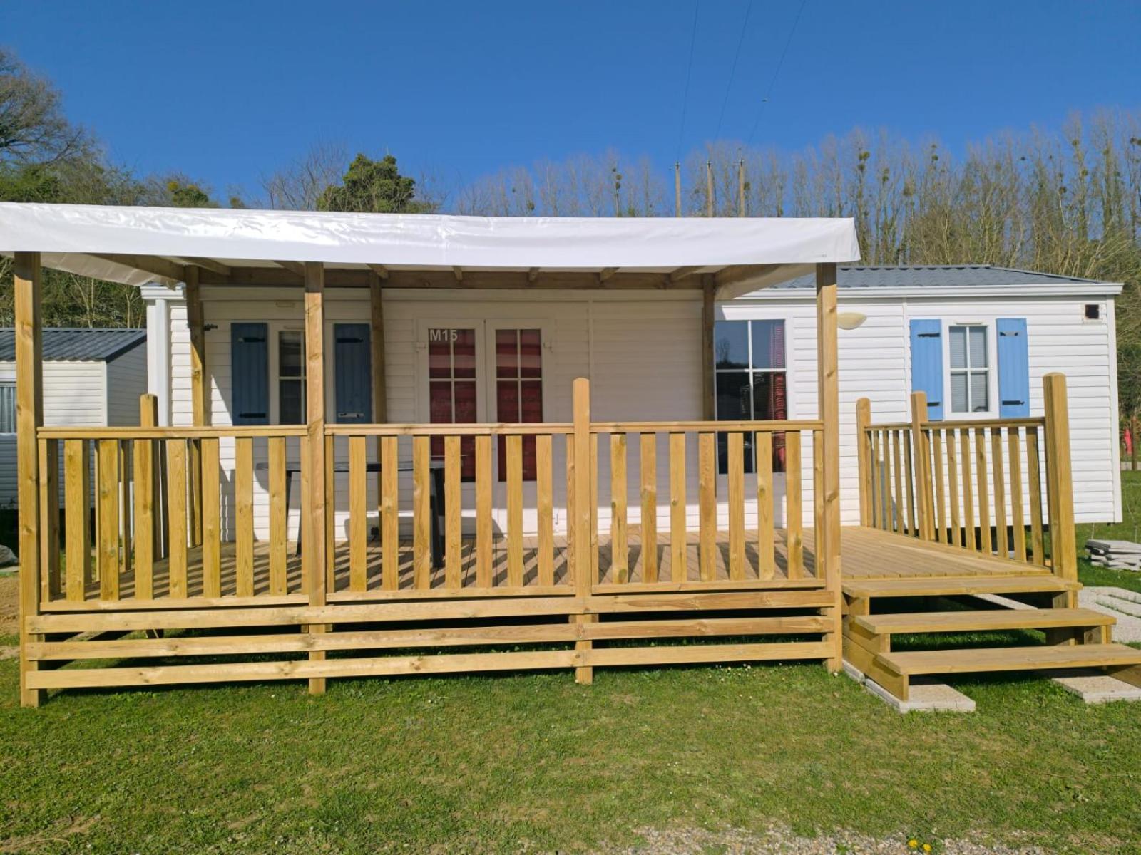 Mobil-Home Vallee De L'Yeres Touffreville-sur-Eu المظهر الخارجي الصورة