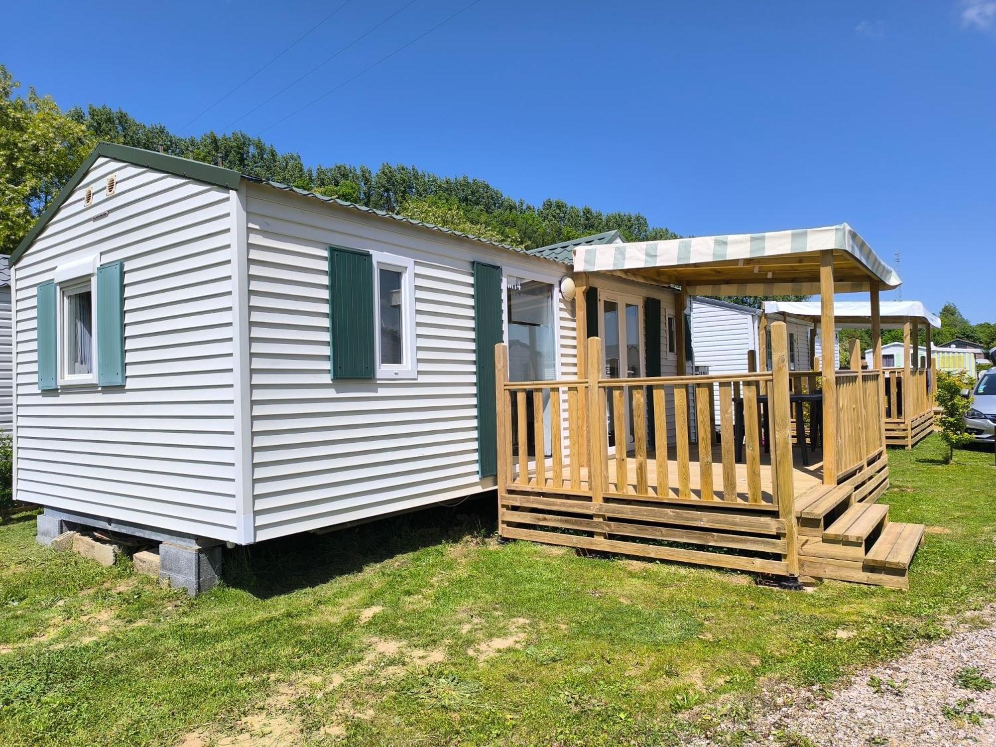 Mobil-Home Vallee De L'Yeres Touffreville-sur-Eu المظهر الخارجي الصورة